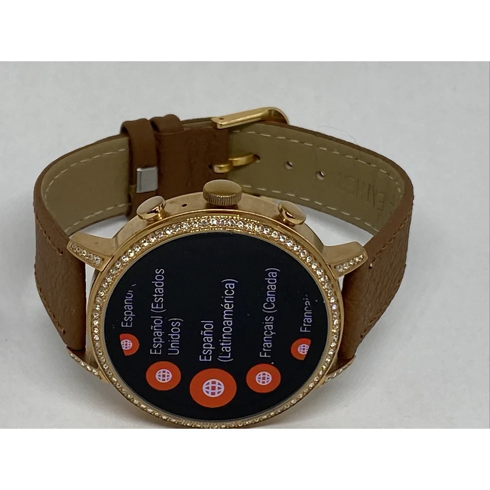 Fossil Gen 4 Authentic Digital Dial Smart Watch Custom Band FTW6011 CO160